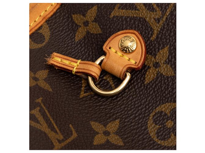Borsa Tote Louis Vuitton Monogram Neverfull GM Marrone - vista 7