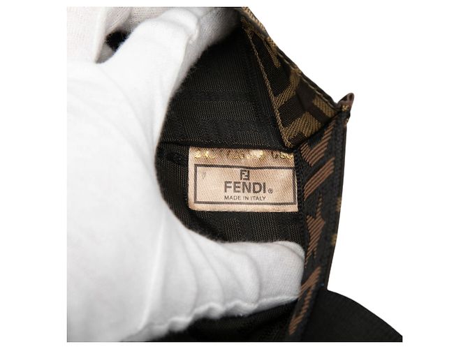 Sacola de Compras Fendi Zucca Canvas Marrom - vista 5