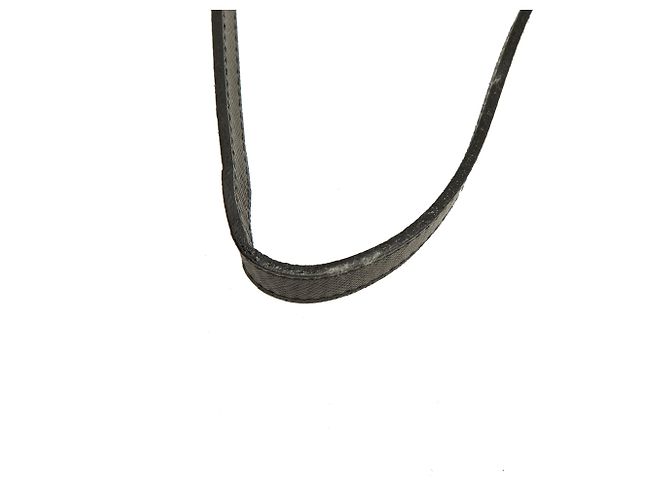 Autre Marque Borsa crossbody Monogram in pelle nera Saint Laurent Nero - vista 7