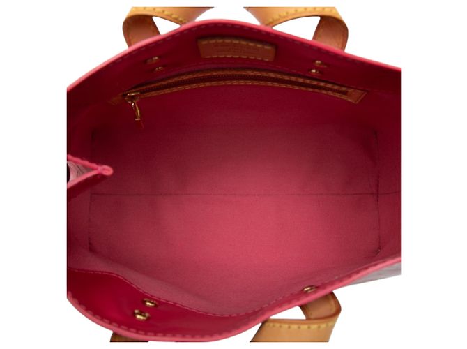 Borsa Louis Vuitton Monogram Vernis Reade PM Rosa - vista 4