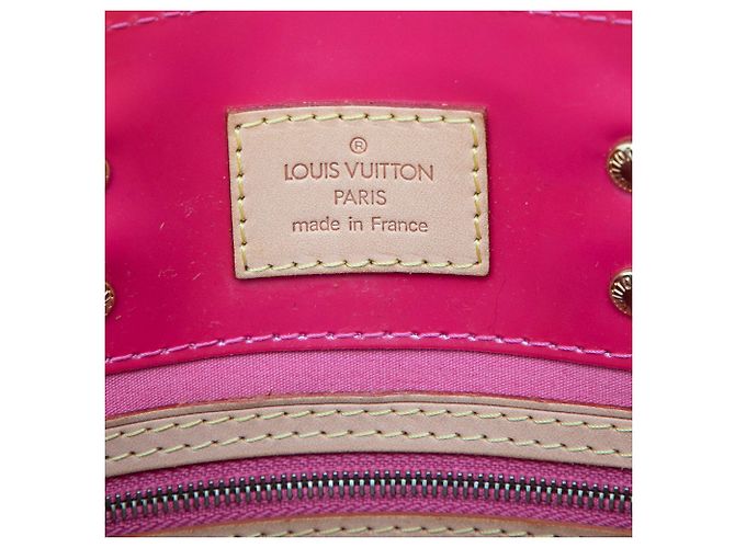 Borsa Louis Vuitton Monogram Vernis Reade PM Rosa - vista 5