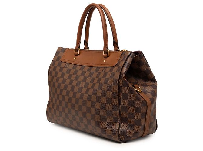 Borsa Satchel Louis Vuitton Damier Ebene Greenwich PM Marrone - vista 2