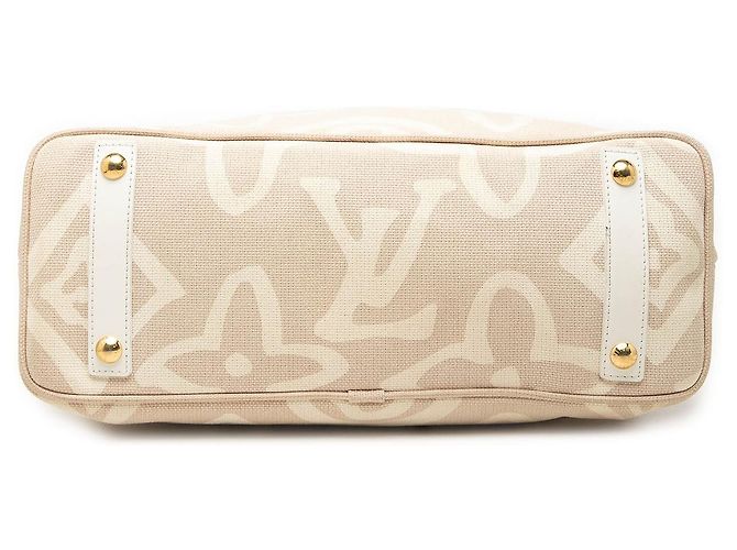 Louis Vuitton Monogram Tahitienne Cabas PM Tote Bag Beige - Ansicht 3