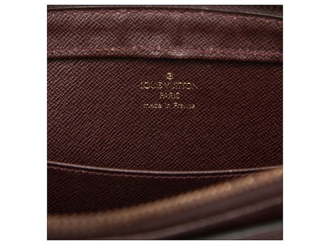 Borsa a pochette Louis Vuitton Taiga Pochette Baikal marrone - vista 5