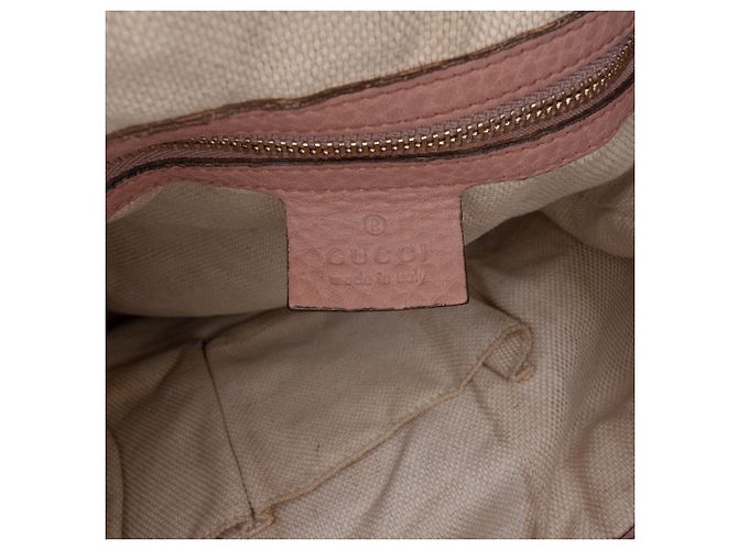 Borsa Tote Soho Chain Gucci Large in pelle di vitello rosa - vista 5