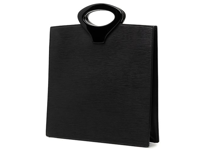 Borsa Tote Louis Vuitton Epi Ombre Nera Nero - vista 2