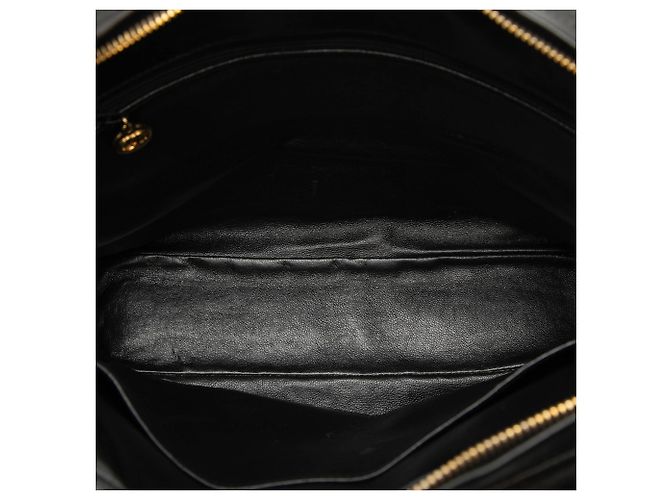 Black Chanel CC Vertical Quilted Lambskin Tassel Flap Camera Bag Schwarz - Ansicht 4