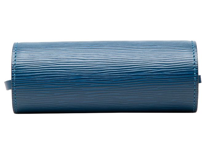Louis Vuitton Epi Pochette Papillon Handtasche Blue Blau - Ansicht 3