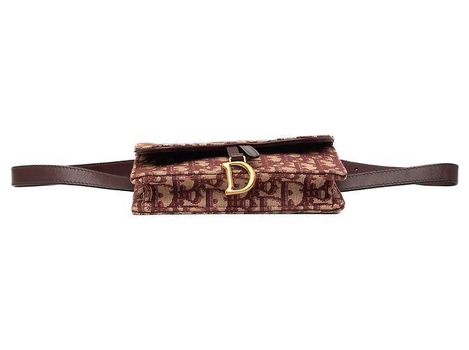 Dior Oblique Canvas Saddle Gürteltasche rot - Ansicht 3