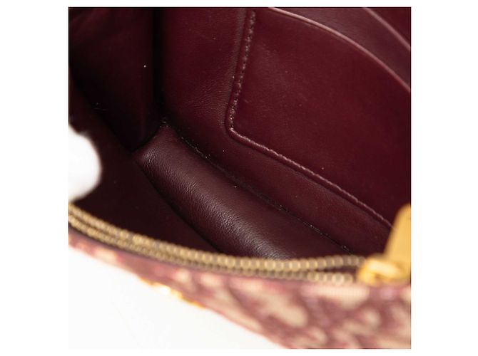Dior Oblique Canvas Saddle Gürteltasche rot - Ansicht 7