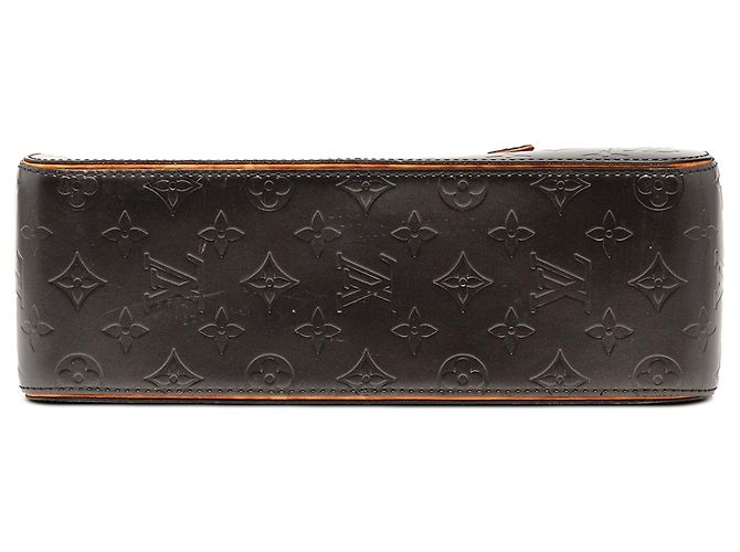 Sac à main Louis Vuitton Monogram Mat Shelton Gris - vue 3