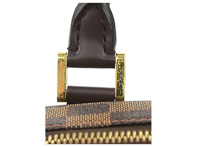 Borsa a mano Louis Vuitton Damier Ebene Ribera MM Marrone - vista 7