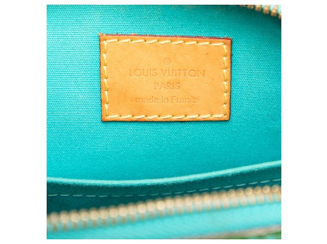 Louis Vuitton Monogram Vernis Alma BB Satchel Tasche Grün - Ansicht 5