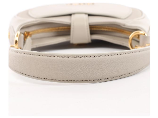 Bulgari Borsa a tracolla Bvlgari Serpenti Ellipse in pelle Grigia Grigio - vista 7