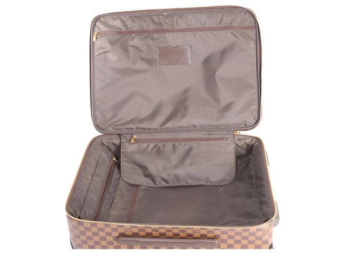 Borsa da viaggio Louis Vuitton Pegase 55 Damier Ebene in marrone N23294 - vista 11