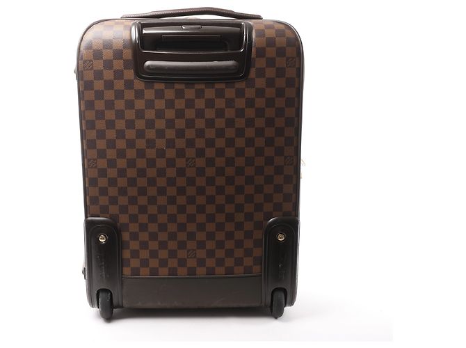 Borsa da viaggio Louis Vuitton Pegase 55 Damier Ebene in marrone N23294 - vista 2