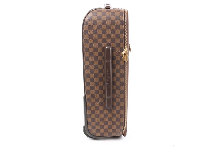 Borsa da viaggio Louis Vuitton Pegase 55 Damier Ebene in marrone N23294 - vista 9
