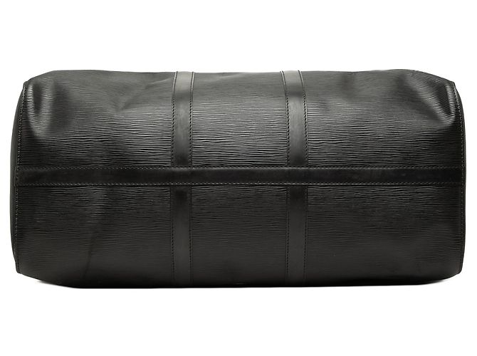 Mala de Viagem Louis Vuitton Epi Keepall 50 Preta Preto - vista 3