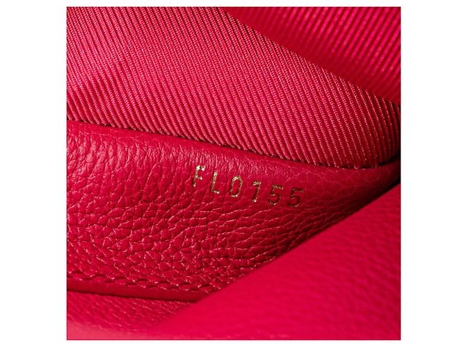 Bolsa Louis Vuitton Lockme PM em couro de bezerro rosa - vista 6