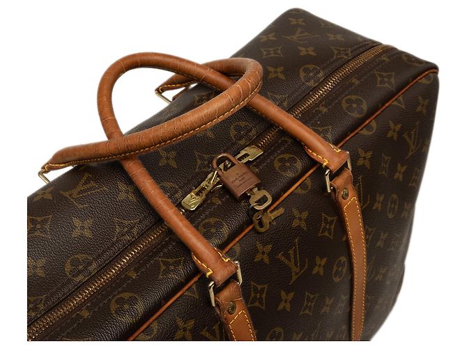Borsa da viaggio Louis Vuitton Monogram Sirius 45 Marrone - vista 7