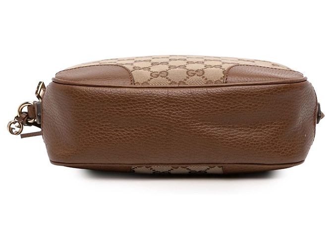 Borsa a tracolla Gucci GG Canvas Bree Beige - vista 3