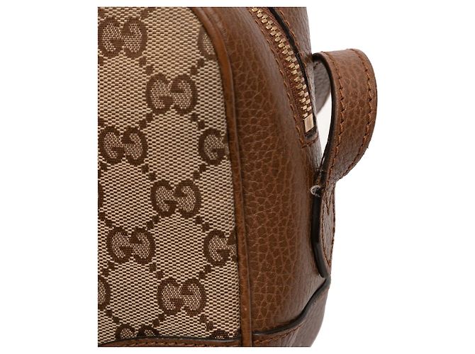 Borsa a tracolla Gucci GG Canvas Bree Beige - vista 9