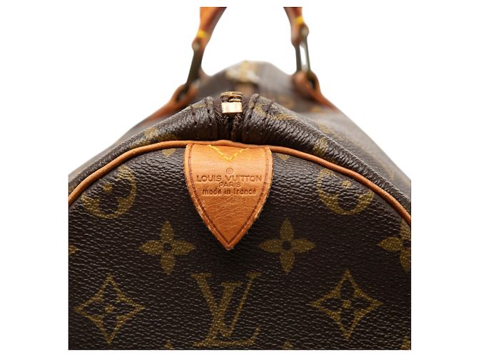 Borsa da viaggio Louis Vuitton Monogram Keepall 50 Marrone - vista 6