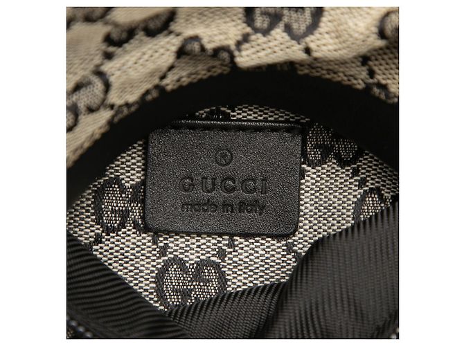 Bolso cinturón Gucci GG Canvas beige con doble bolsillo - vista 5
