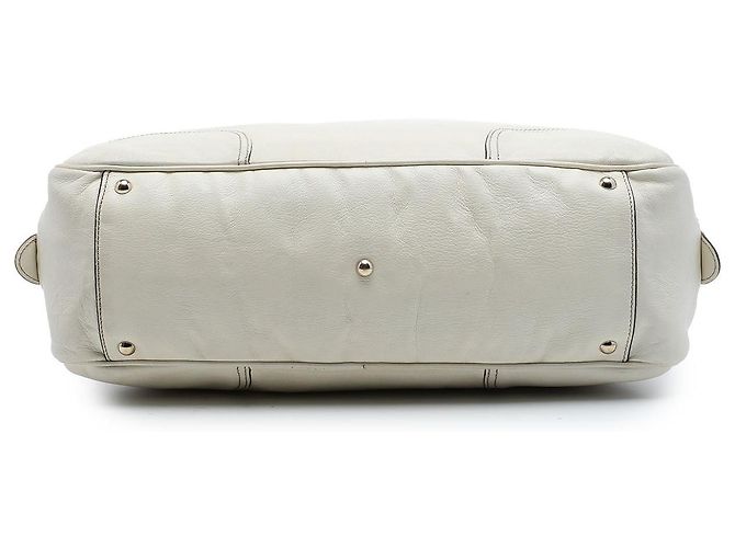 Mala de Viagem Weekender Princy Large em pele de vitela Web branca Gucci Branco - vista 3