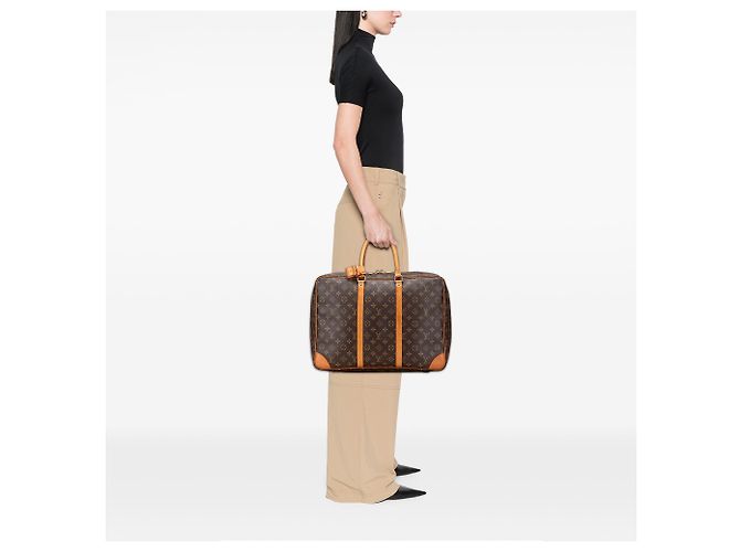 Borsa da viaggio Louis Vuitton Monogram Sirius 45 Marrone - vista 11