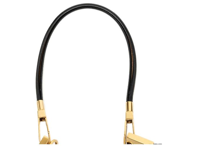 Gucci Schultertasche aus schwarzem Wildleder - Ansicht 6