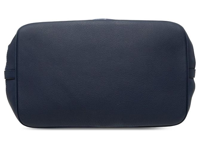 Bucket Borsa a secchiello Louis Vuitton Limited Edition Monogram Nylon Ikat Noefull MM Blu - vista 3