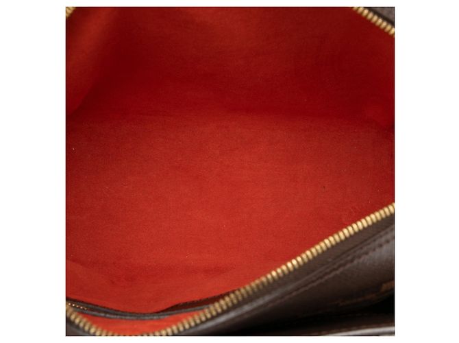 Bolsa de mão Louis Vuitton Damier Ebene Triana Castanha - vista 4