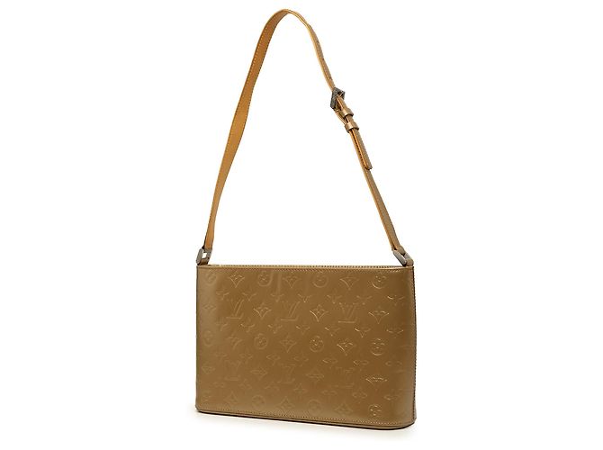 Bolso de hombro Gold Louis Vuitton Monogram Mat Alston Dorado - vista 2