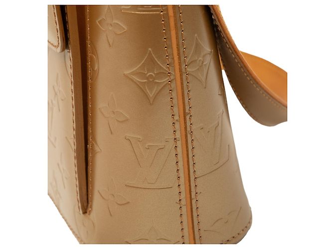Bolso de hombro Gold Louis Vuitton Monogram Mat Alston Dorado - vista 6