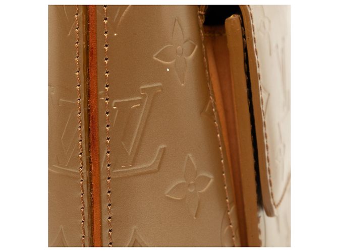 Bolso de hombro Gold Louis Vuitton Monogram Mat Alston Dorado - vista 7