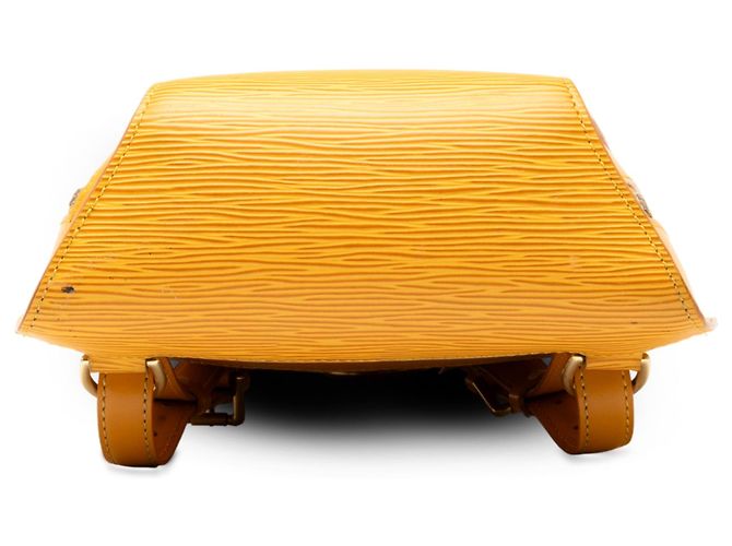 Zaino Louis Vuitton Epi Mabillon Giallo - vista 3