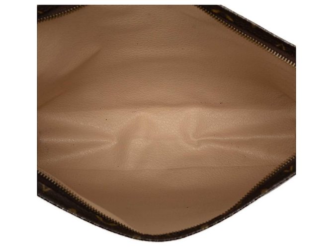Bolso de mano Louis Vuitton Monogram Toiletry Pouch 26 marrón Castaño - vista 4