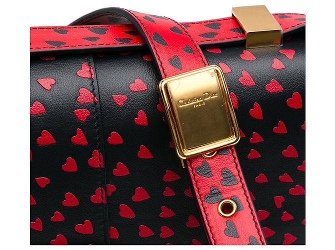 Borsa a tracolla con patta Dior I Love Paris 30 Montaigne Blu - vista 10