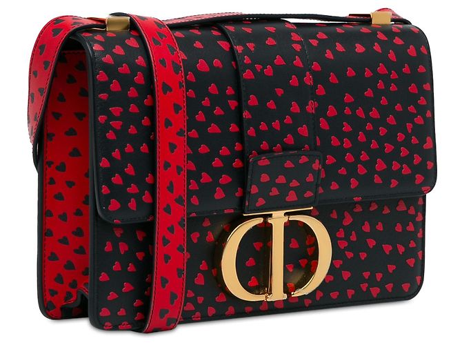 Borsa a tracolla con patta Dior I Love Paris 30 Montaigne Blu - vista 2