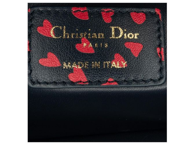 Borsa a tracolla con patta Dior I Love Paris 30 Montaigne Blu - vista 6