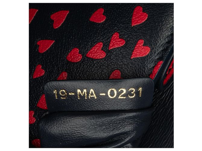 Borsa a tracolla con patta Dior I Love Paris 30 Montaigne Blu - vista 7
