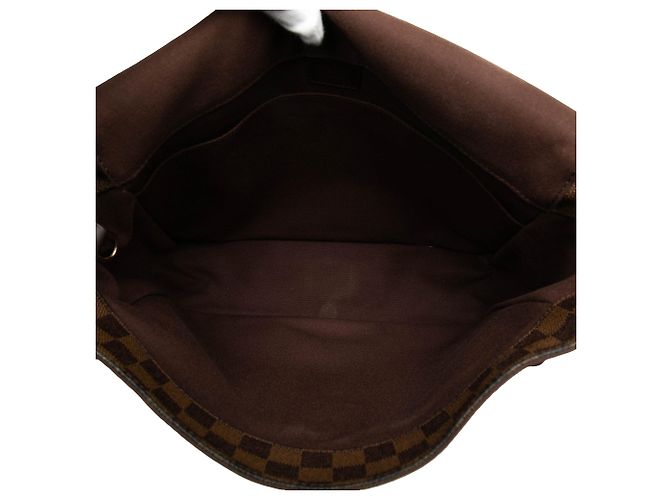 Borsa a tracolla Louis Vuitton Damier Ebene Bastille Marrone - vista 4