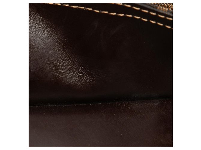 Borsa Hobo Fendi Zucca Canvas Marrone - vista 9