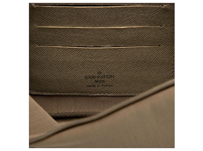 Borsa a vita Louis Vuitton Damier Geant Ceinture Jogging Marrone - vista 5