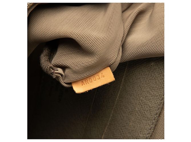 Borsa a vita Louis Vuitton Damier Geant Ceinture Jogging Marrone - vista 6