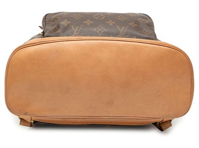 Zaino Louis Vuitton Monogram Montsouris GM Marrone - vista 3