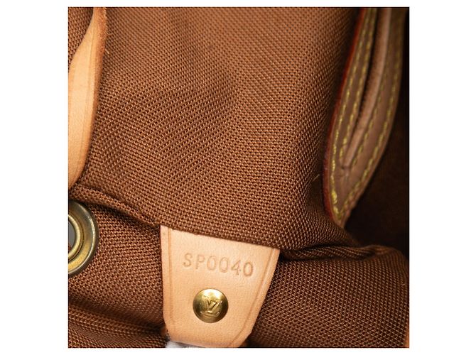 Zaino Louis Vuitton Monogram Montsouris GM Marrone - vista 6