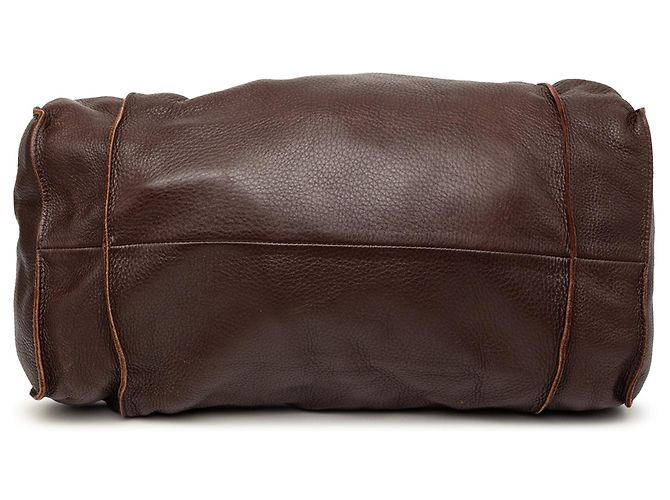 Brown Bottega Veneta Leather Side Pocket Shoulder Bag - view 3