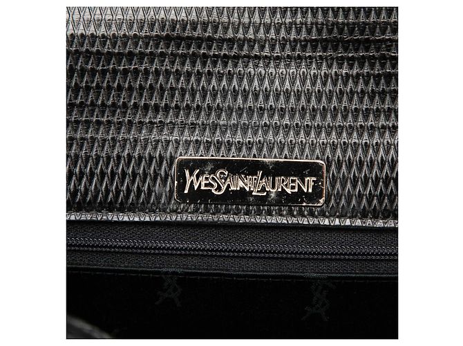 Autre Marque Borsa a tracolla Saint Laurent in pelle nera Nero - vista 5